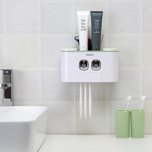 toothbrush holders creative automatic toothpaste squeezers quality bathroom dispenser toothbrushes holder cup wall mount washing sets
toothbrush holders creative automatic toothpaste squeezers quality bathroom dispenser toothbrushes holder cup wall mount washing sets