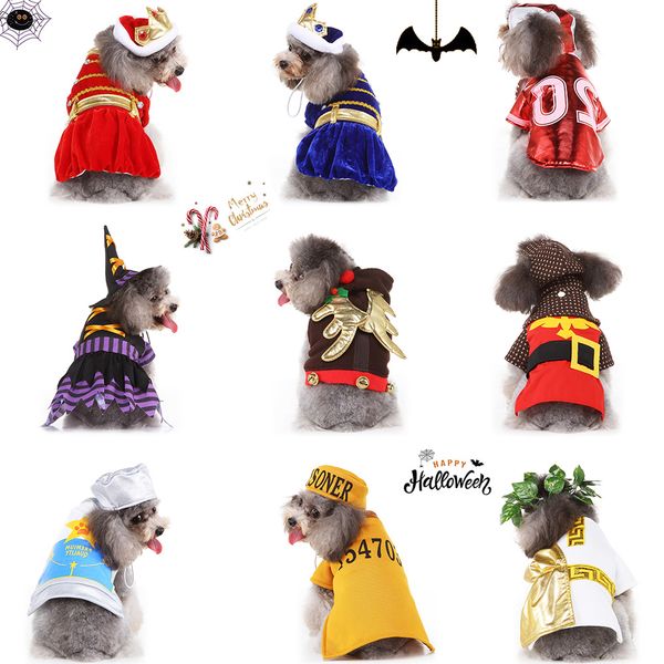 funny haoween pet cat cothes for dog costume dress up outfit personaity cospay cat costume christmas party dog coat coth35
funny haoween pet cat cothes for dog costume dress up outfit personaity cospay cat costume christmas party dog coat coth35