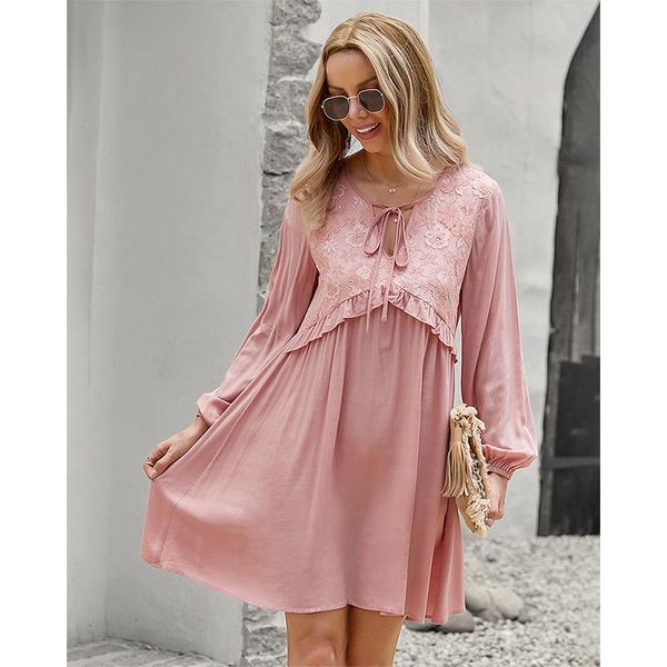 casual dresses women summer dress black lace v-neck mini beach ruffle solid a-line pink woman 2021 vestidos, Black;gray
casual dresses women summer dress black lace v-neck mini beach ruffle solid a-line pink woman 2021 vestidos, Black;gray