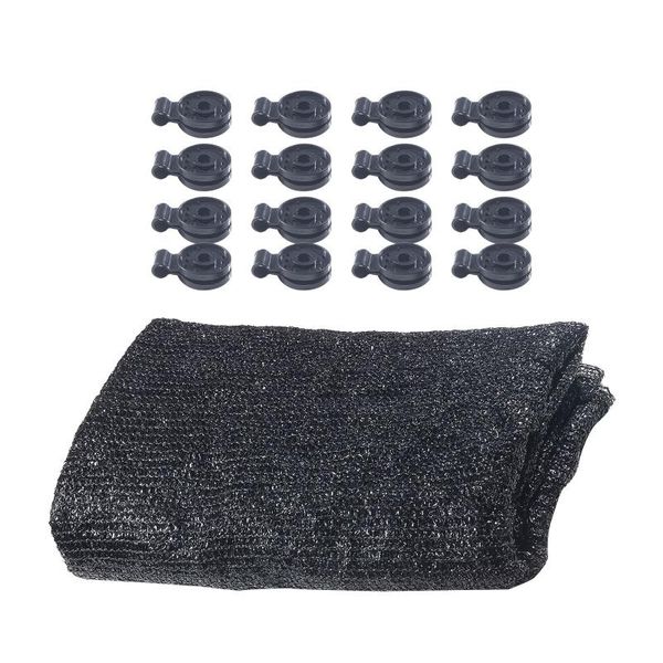 shade sunblock cloth waterproof tarpaulin with 16 clips anti-uv film net terrace balcony shelter sails awning
shade sunblock cloth waterproof tarpaulin with 16 clips anti-uv film net terrace balcony shelter sails awning