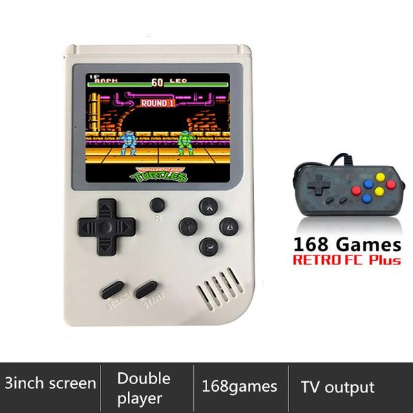 retro f-c plus mini game player 3.0inch color screen 168games handheld console support double and tv output portable players
retro f-c plus mini game player 3.0inch color screen 168games handheld console support double and tv output portable players