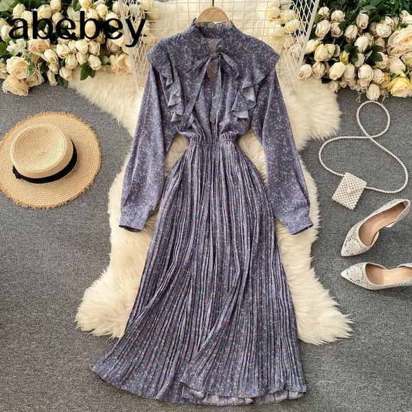 casual dresses french style chic flower print women autumn all-match vintage patchwork vestidos tie collar slim fit dress, Black;gray
casual dresses french style chic flower print women autumn all-match vintage patchwork vestidos tie collar slim fit dress, Black;gray
