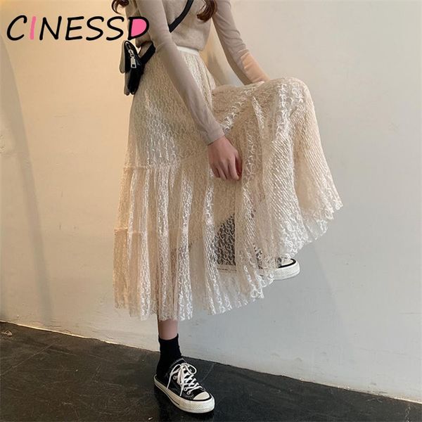 summer women lace tulle skirt female party club black high waist midi pleated skirts thin chiffon mesh yarn loose long 210421
summer women lace tulle skirt female party club black high waist midi pleated skirts thin chiffon mesh yarn loose long 210421