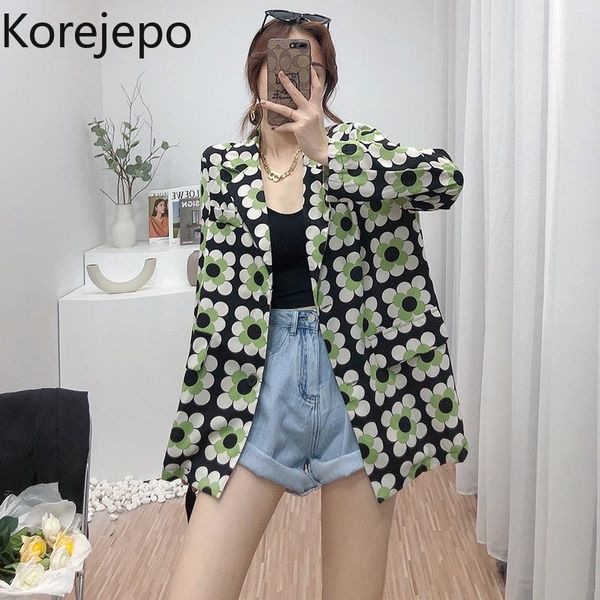 women's jackets korejepo women coat 2021 summer vintage temperament floral printing suit jacket loose thin chiffon long-sleeved sunscre, Black;brown
women's jackets korejepo women coat 2021 summer vintage temperament floral printing suit jacket loose thin chiffon long-sleeved sunscre, Black;brown
