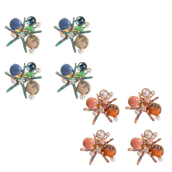 napkin rings 4pcs starfish rings,pearl rhinestone ocean coastal nautical ring holders buckle for party
napkin rings 4pcs starfish rings,pearl rhinestone ocean coastal nautical ring holders buckle for party