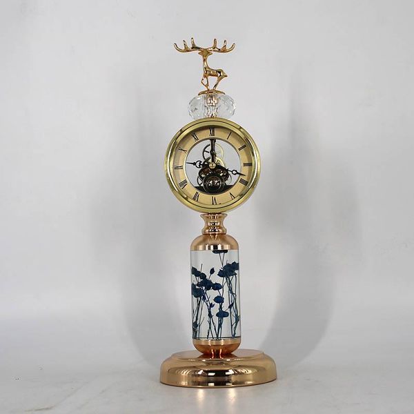 desk & table clocks selling crafts retro ceramic metal clock