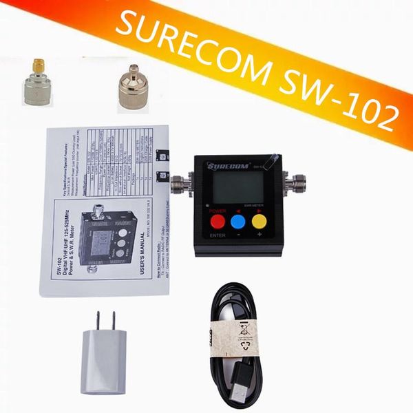 walkie talkie accessories sw-102 100-520 mhz digital vhf/uhf power & swr meter for handheld two way radio sw102 surecom
walkie talkie accessories sw-102 100-520 mhz digital vhf/uhf power & swr meter for handheld two way radio sw102 surecom