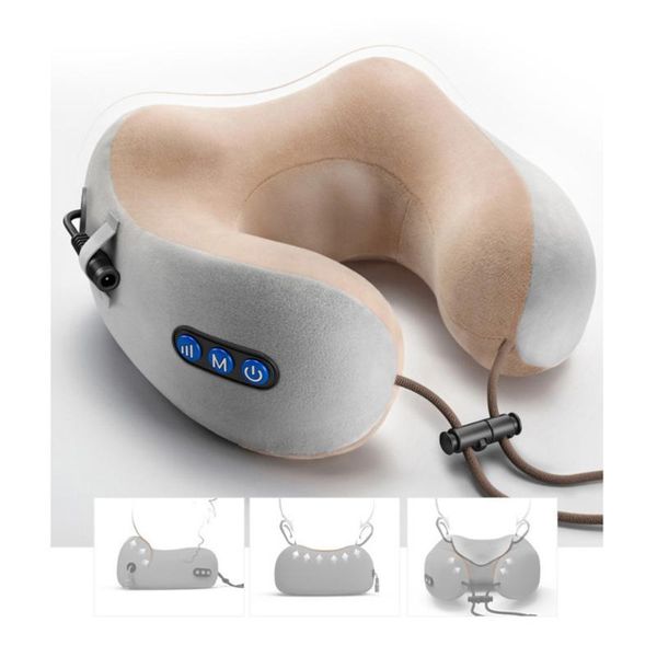 electric u-shaped pillow memory neck support multifunctional cushion for home office school car (grey)
electric u-shaped pillow memory neck support multifunctional cushion for home office school car (grey)