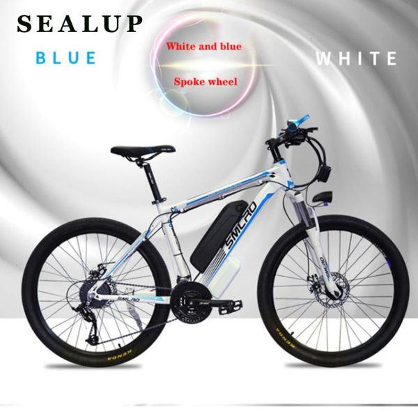 electric bicycle 26inch mountain bicylce 48vlithium battery 500w motor smart lcd assist bike pas ebike aluminum 50km range, Silver;blue
electric bicycle 26inch mountain bicylce 48vlithium battery 500w motor smart lcd assist bike pas ebike aluminum 50km range, Silver;blue