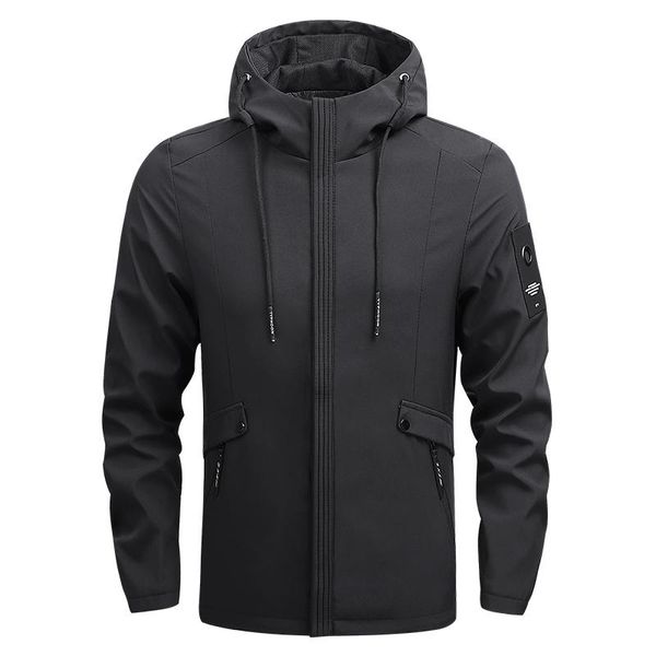 men's jackets henchiry men spring autumn outwear fashion hooded jacket leisure outdoor sports zipper coat male clothes, Black;brown
men's jackets henchiry men spring autumn outwear fashion hooded jacket leisure outdoor sports zipper coat male clothes, Black;brown