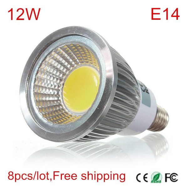 bulbs super power led lamps e14 12w cob chips high lumen spotlight bulb pendant lights ac 110v 220v 240v ceiling light 8pcs/lot
bulbs super power led lamps e14 12w cob chips high lumen spotlight bulb pendant lights ac 110v 220v 240v ceiling light 8pcs/lot