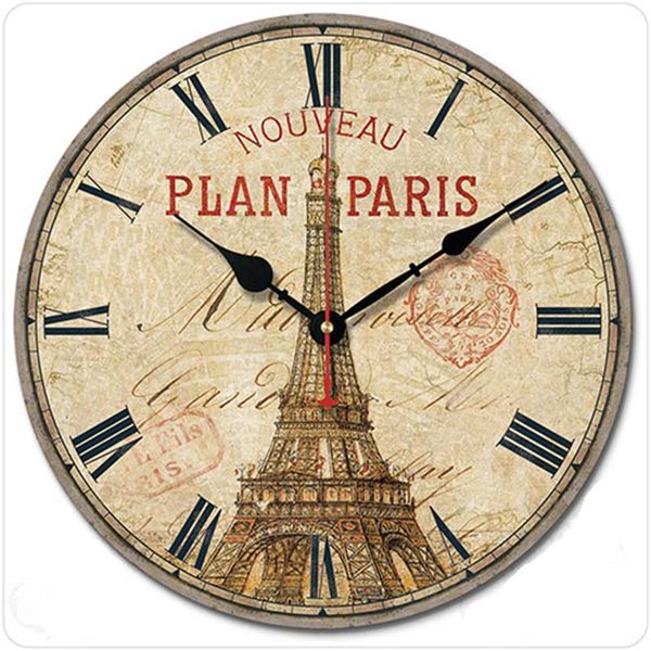 wall clocks 12 inch europe paris tower clock retro large decorative modern french antique wood mute
wall clocks 12 inch europe paris tower clock retro large decorative modern french antique wood mute