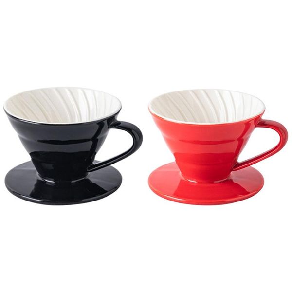 coffee filters colorful maker screw thread inside ceramic dripper brewer drip cup for 1-2 people
coffee filters colorful maker screw thread inside ceramic dripper brewer drip cup for 1-2 people