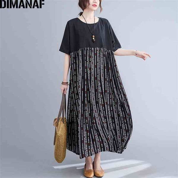 plus size summer dress vintage print vestidos women sundress beach cotton long oversize loose casual black 210531, Black;gray
plus size summer dress vintage print vestidos women sundress beach cotton long oversize loose casual black 210531, Black;gray