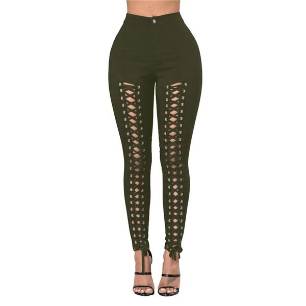 women's jeans woman slim bandage skinny high waist tight cross lace up long casual full length pencil pants 11516, Blue
women's jeans woman slim bandage skinny high waist tight cross lace up long casual full length pencil pants 11516, Blue