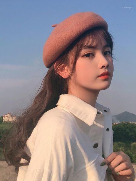beret women autumn/winter korean version japanese versatile web celebrity painter hat tide woolen british vintage bud berets, Blue;gray
beret women autumn/winter korean version japanese versatile web celebrity painter hat tide woolen british vintage bud berets, Blue;gray