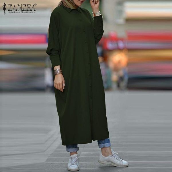 autumn solid muslim hijab dress zanzea woemn long sleeve kaftan vintage islamic caftan eid mubarak abaya female plus size casual dresses, Black;gray
autumn solid muslim hijab dress zanzea woemn long sleeve kaftan vintage islamic caftan eid mubarak abaya female plus size casual dresses, Black;gray