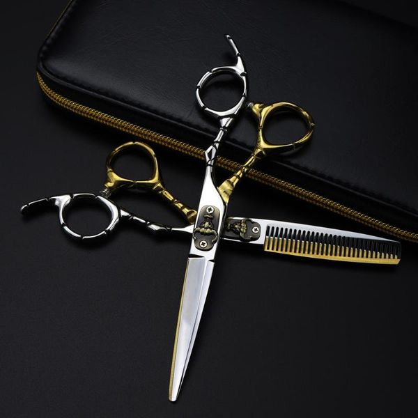 hair scissors professional japan 440c steel 6 inch bull head cutting barber makas haircut thinning shears hairdresser
hair scissors professional japan 440c steel 6 inch bull head cutting barber makas haircut thinning shears hairdresser