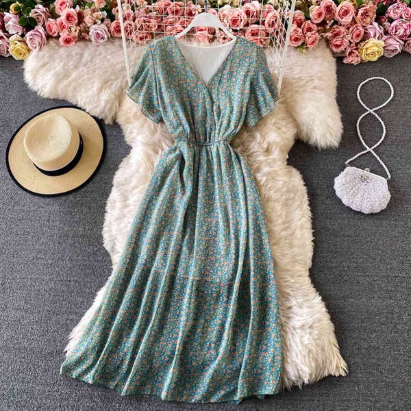 v-neck ruffles sleeve chiffon dress summer short-sleeved high-waist lace-up waist print midi dress for womens beach 210420, Black;gray
v-neck ruffles sleeve chiffon dress summer short-sleeved high-waist lace-up waist print midi dress for womens beach 210420, Black;gray