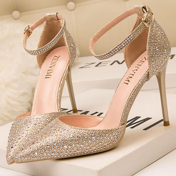 summer high heels pointed toe women shoes bowknot rhinestone ladies slingbacks pumps ankle strap stiletto wedding party sandals, Black
summer high heels pointed toe women shoes bowknot rhinestone ladies slingbacks pumps ankle strap stiletto wedding party sandals, Black