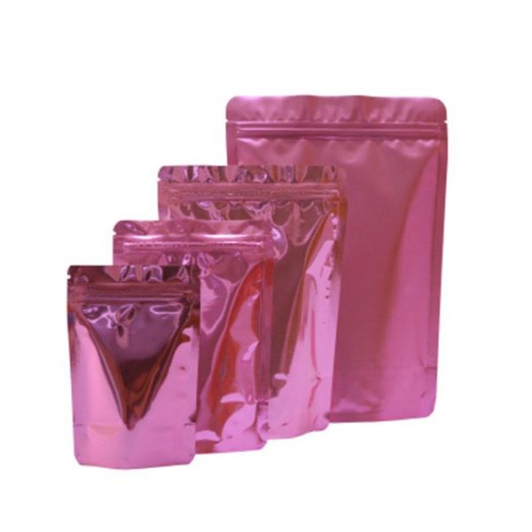 100pcs/lot stand up pink aluminum foil self sealing bag reusable packaging dried flower coffee powder storage gift wrap
100pcs/lot stand up pink aluminum foil self sealing bag reusable packaging dried flower coffee powder storage gift wrap