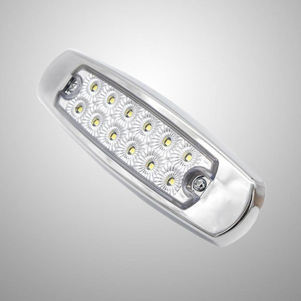 working light 1 pair 24v 12 leds electroplate side marker lights indicator lamps for truck trailer caravan (white)
working light 1 pair 24v 12 leds electroplate side marker lights indicator lamps for truck trailer caravan (white)