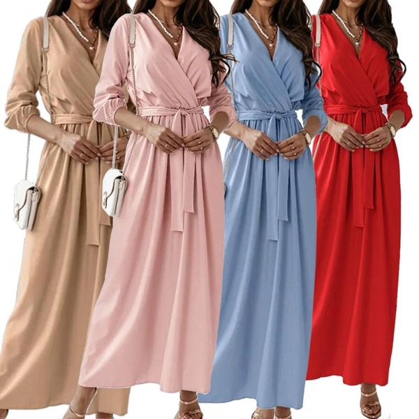 casual dresses women plus size dreess deep v long maxi party dress vestido vestidos sleeve soild ladies vintage, Black;gray
casual dresses women plus size dreess deep v long maxi party dress vestido vestidos sleeve soild ladies vintage, Black;gray