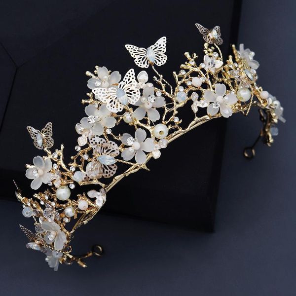 headpieces 2021 bride jewelry wedding dress hair accessories fairy handmade butterfly flower crown birthday party headdress, Silver
headpieces 2021 bride jewelry wedding dress hair accessories fairy handmade butterfly flower crown birthday party headdress, Silver