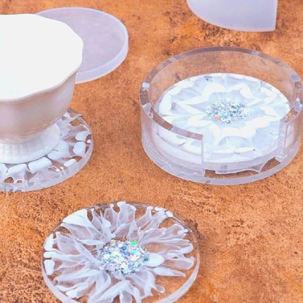 display stand casting resin mold hold up to 4 with holder epoxy molds for round box craft tools
display stand casting resin mold hold up to 4 with holder epoxy molds for round box craft tools