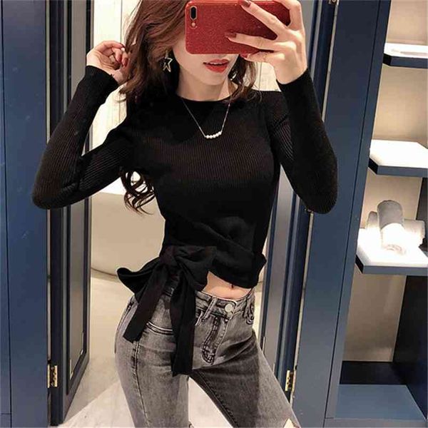 women's spring autumn korean style solid color thin slimming female knit bottom s gx356 210507, White
women's spring autumn korean style solid color thin slimming female knit bottom s gx356 210507, White