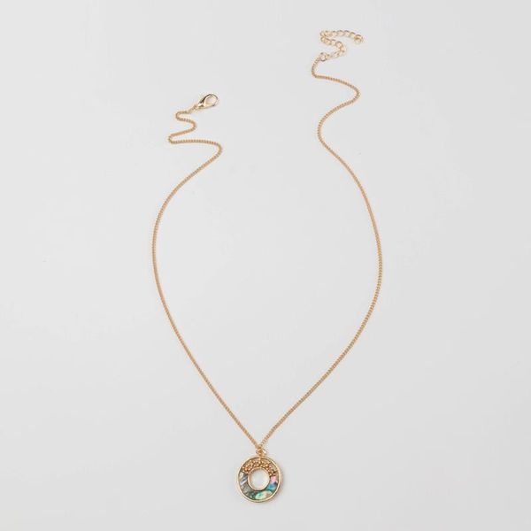 chains fashion resin circle colorful abalone shell pendant bauble charm necklace jewelry summer beach accessories party gift, Silver
chains fashion resin circle colorful abalone shell pendant bauble charm necklace jewelry summer beach accessories party gift, Silver