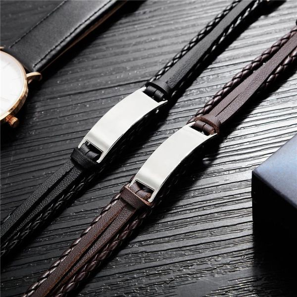 link, chain retro student ysm b362 jewelry 2021 trend stainless steel men bracelet fashion black diy weave pu leather
link, chain retro student ysm b362 jewelry 2021 trend stainless steel men bracelet fashion black diy weave pu leather