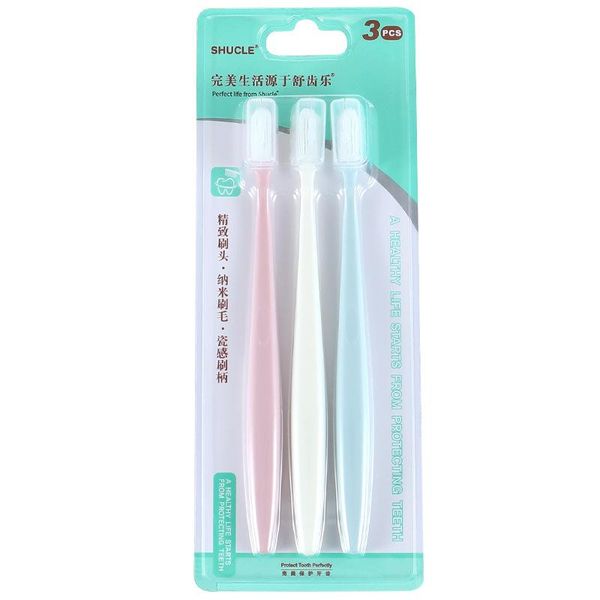 pcs toothbrush super soft nano bristle comfortable handle with cover oral deep cleaning lovers bath accessory set
pcs toothbrush super soft nano bristle comfortable handle with cover oral deep cleaning lovers bath accessory set