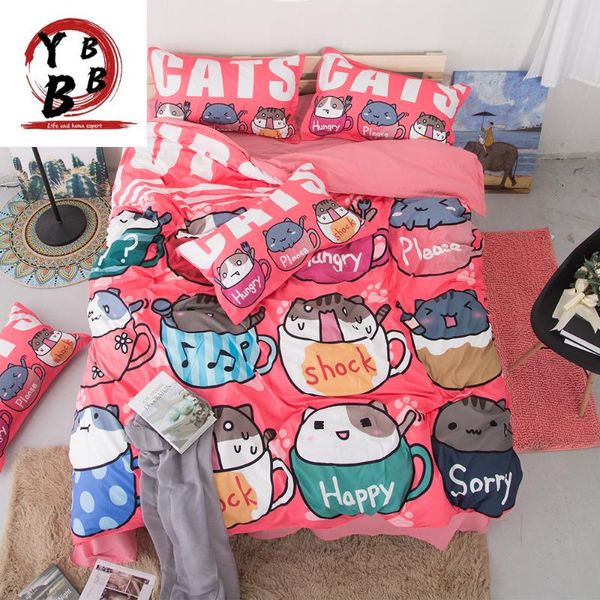 bedding sets home textile pink alphabet set cartoon animal cat 3pcs duvet cover quilt pillow cases high-quality
bedding sets home textile pink alphabet set cartoon animal cat 3pcs duvet cover quilt pillow cases high-quality