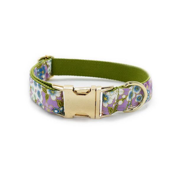 dog collars & leashes stylish and durable purple flower green design pet collar leash, cat products bow tie in 4 sizes
dog collars & leashes stylish and durable purple flower green design pet collar leash, cat products bow tie in 4 sizes