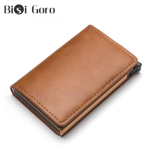 wallets bisi goro 2021 arrivals card holder protector safety wallet men and women colorful pu fashion aluminum box rfid case, Red;black
wallets bisi goro 2021 arrivals card holder protector safety wallet men and women colorful pu fashion aluminum box rfid case, Red;black