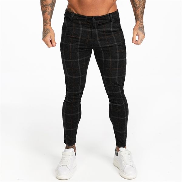 gingtto men skinny chino pants autumn winter black plaid pant high waist drop zm383 210715
gingtto men skinny chino pants autumn winter black plaid pant high waist drop zm383 210715