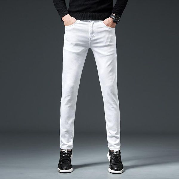 men's jeans a01 fashion autumn cotton slim elastic business pants trousers classic style denim male gray color, Blue
men's jeans a01 fashion autumn cotton slim elastic business pants trousers classic style denim male gray color, Blue