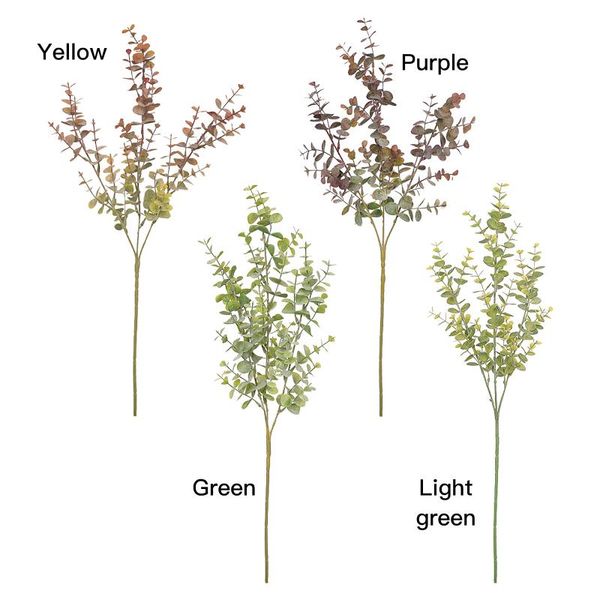decorative flowers & wreaths multicolor 67cm plastic round leaf cuttings simulation plants eucalyptus leaves home decoration artificial flow
decorative flowers & wreaths multicolor 67cm plastic round leaf cuttings simulation plants eucalyptus leaves home decoration artificial flow