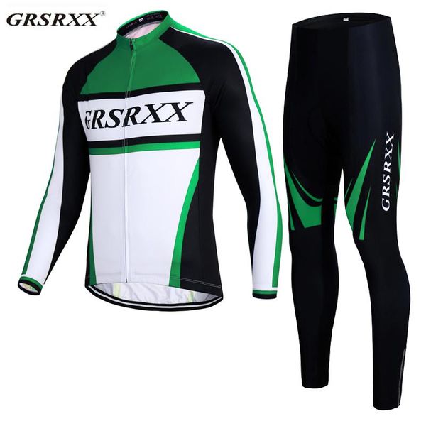 racing sets grsrxx mens spring pro anti-uv long sleeve suit breathable 5d gel pad shockproof cycling jersey set mtb clothes, Black;blue
racing sets grsrxx mens spring pro anti-uv long sleeve suit breathable 5d gel pad shockproof cycling jersey set mtb clothes, Black;blue