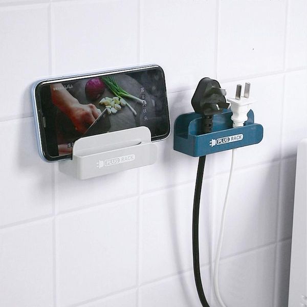 hooks & rails wall storage organization hook power plug rack socket clip holder home mounted self adhesive mobile phone charging stand
hooks & rails wall storage organization hook power plug rack socket clip holder home mounted self adhesive mobile phone charging stand