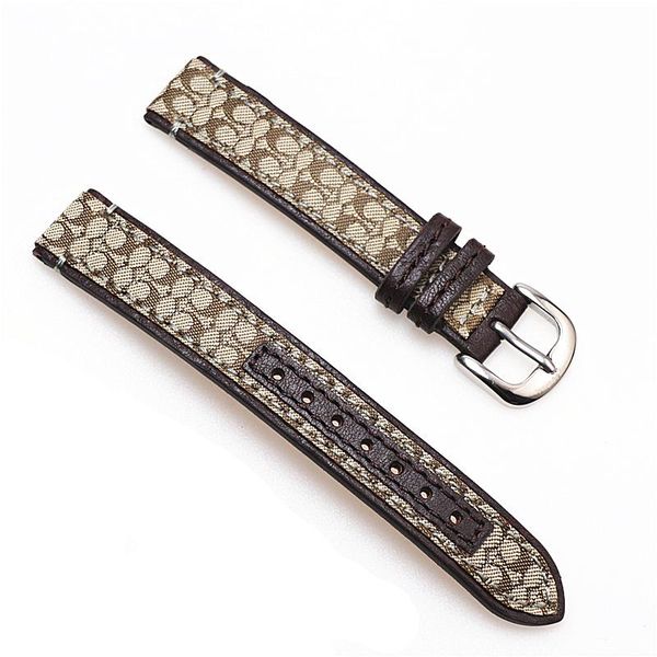 watch bands substitute for coach classic canvas printing leather strap flat interface 15mm pin buckle band bracelet women, Black;brown
watch bands substitute for coach classic canvas printing leather strap flat interface 15mm pin buckle band bracelet women, Black;brown