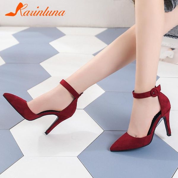 karin design 2021 wholesale summer sandals woman shoes pointed toe buckle strap concise party pumps women, Black
karin design 2021 wholesale summer sandals woman shoes pointed toe buckle strap concise party pumps women, Black