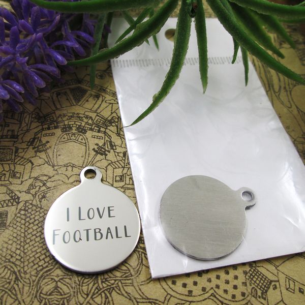 40pcs--stainless steel charms"i love football" more style choosing diy pendants fo necklace, Bronze;silver
40pcs--stainless steel charms"i love football" more style choosing diy pendants fo necklace, Bronze;silver