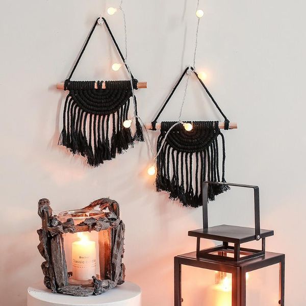 tapestries cotton string woven tapestry decoration black pendant nordic simple ornament home wall hanging witchcraft boho decor
tapestries cotton string woven tapestry decoration black pendant nordic simple ornament home wall hanging witchcraft boho decor