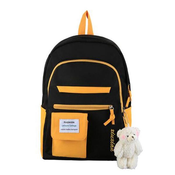 schoolbag for girls large capacity middle school student backpack campus travel bag ladies shoulder bags
schoolbag for girls large capacity middle school student backpack campus travel bag ladies shoulder bags