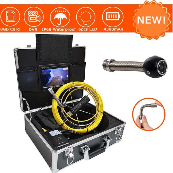inch pipe inspection 17mm camera dvr 20m cable 6pcs led pipeline wall sewer endoscope waterproof ip cameras
inch pipe inspection 17mm camera dvr 20m cable 6pcs led pipeline wall sewer endoscope waterproof ip cameras