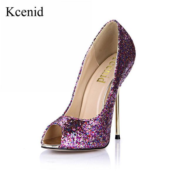 kcenid glittering wedding women pumps fish head metal heels stiletto nightclub shoes woman big size 43 purple gold silver dress, Black
kcenid glittering wedding women pumps fish head metal heels stiletto nightclub shoes woman big size 43 purple gold silver dress, Black