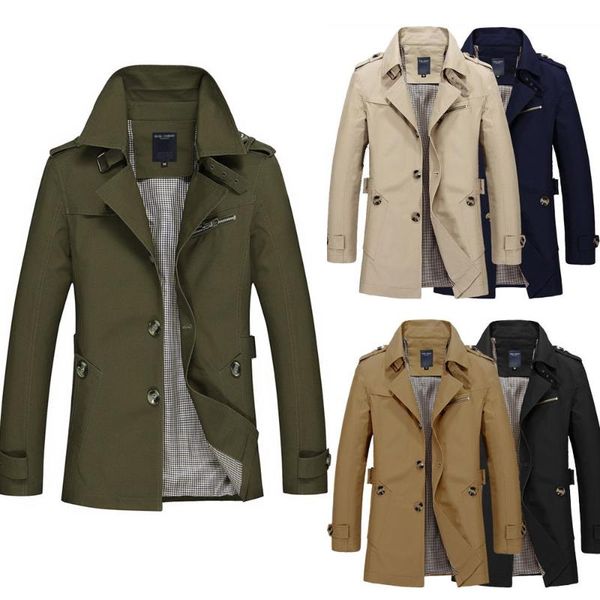men's jackets men jacket winter solid single breasted coat pockets casual fit overcoat turn-down collar work outerwear, Black;brown
men's jackets men jacket winter solid single breasted coat pockets casual fit overcoat turn-down collar work outerwear, Black;brown