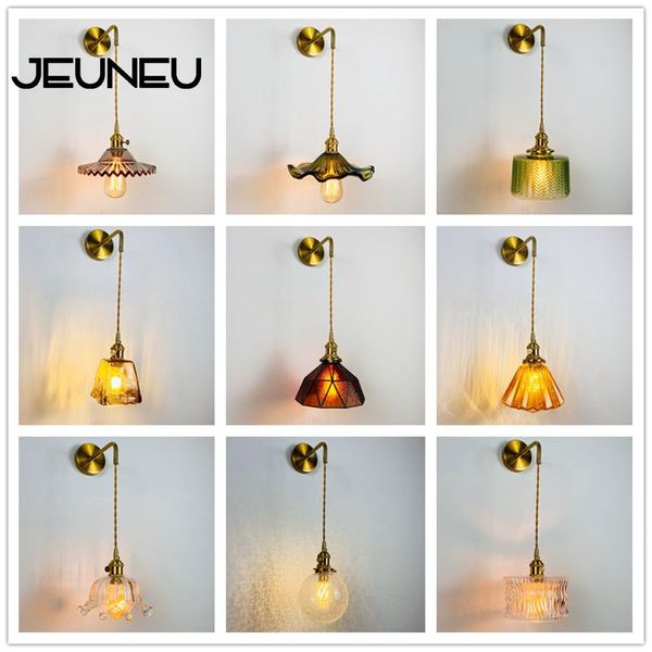 wall lamp nordic creative lights led 110v 220v japanese style brass glass for living room bedroom cloakroom bedside lamps
wall lamp nordic creative lights led 110v 220v japanese style brass glass for living room bedroom cloakroom bedside lamps